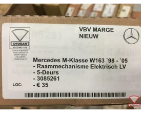 mercedes-m-klasse-w163-raammechaniek-links-voor-elekt.-nieuw — foto 2