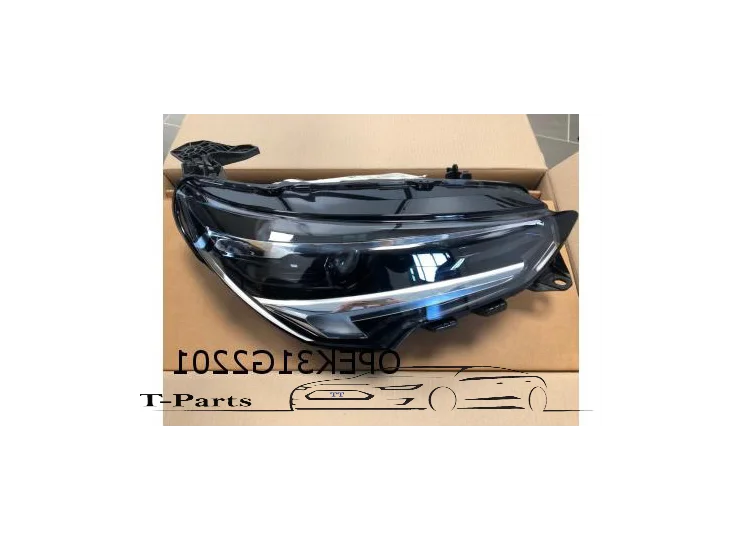 Opel corsa F matrix right headlight new 16 532 333 80