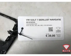 vw-golf-7-sierlijst-pianolak-zwart-navigatie-5g1819743 — foto 4