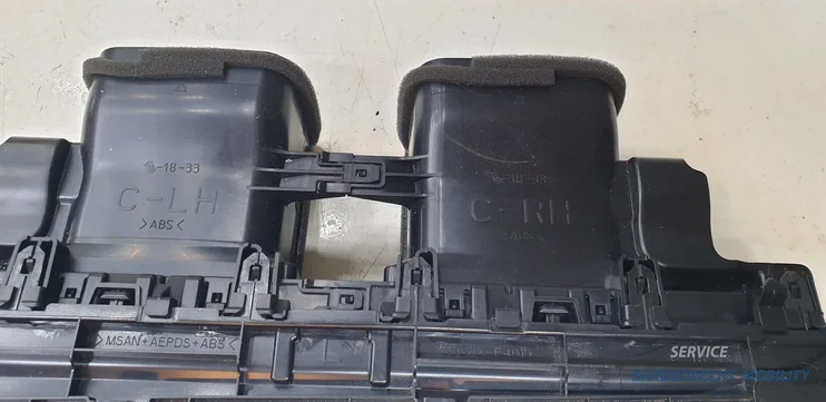 ventilatierooster-toyota-chr-luchtrooster-55670f4010-origineel-gebruikt-2016-2021 — foto 8