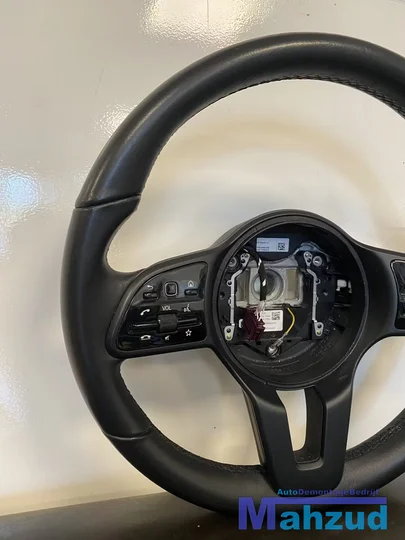 mercedes-a-klasse-w177-zwart-leer-stuurwiel-stuur-2018 — foto 2