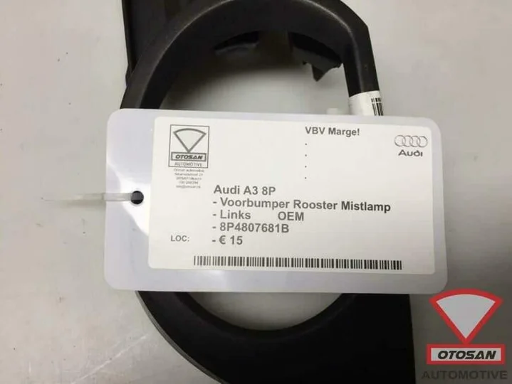 audi-a3-8p-voorbumper-rooster-mistlamp-links-8p4807681b — foto 2