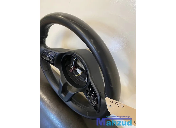 mercedes-a-klasse-w177-zwart-leer-stuurwiel-stuur-2018