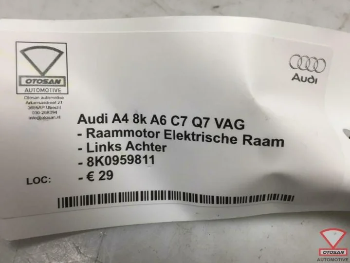 audi-a4-8k-a5-8t-a6-q7-raammotor-links-achter-8k0959811 — foto 4