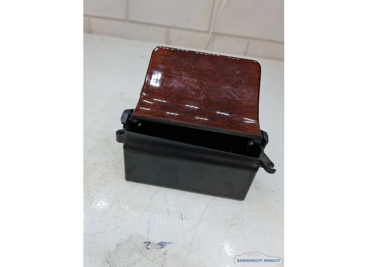 mercedes-w210-e-klasse-middenconsole-opbergvak-center-console-storage-bruin-hout-brown-wood-origineel-nette-staat-gebruikt-1995-1996-1997-1998-1999-2000-2001-2002-2003-barendrecht-mobility-service