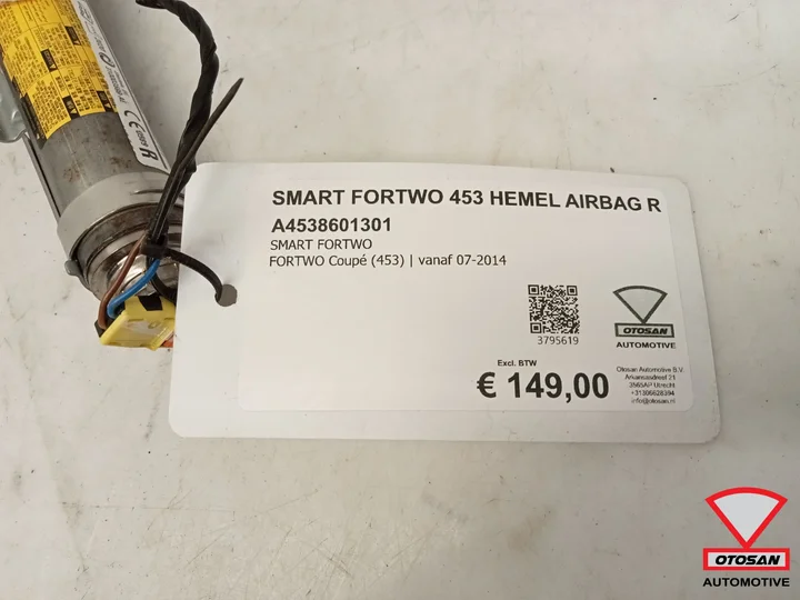 smart-fortwo-453-2015-hemel-dak-airbag-rechts-a4538601401 — foto 3