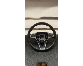 leder-stuurwiel-w205-cklasse-mercedes-0005605003-flippers-stuurwielbediening-origineel-gebruikt-2015-2020