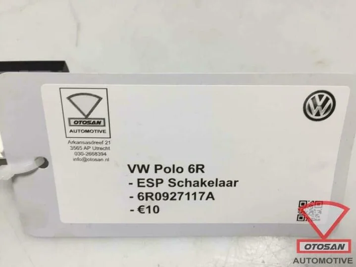 vw-polo-6r-esp-schakelaar-6r0927117a — foto 2