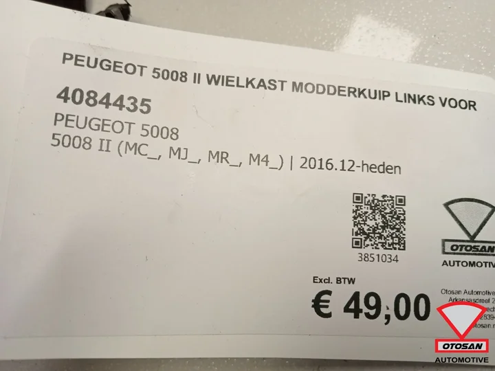 peugeot-5008-ii-wielkast-modderkuip-links-voor — foto 3