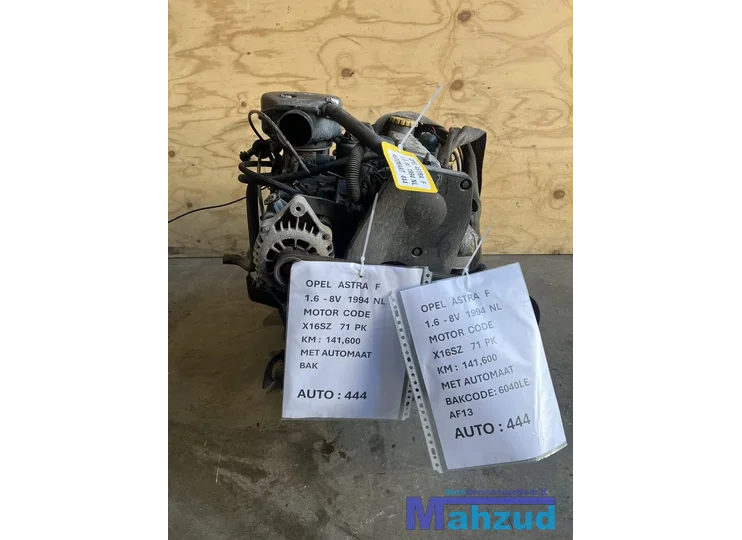 OPEL ASTRA F 1.6I 1.6 Motorblok motor engine moteur