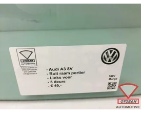 audi-a3-8v-3-deurs-ruit-raam-portier-links-voor — foto 3