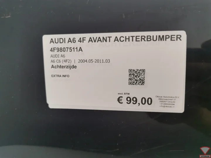 audi-a6-4f-avant-achterbumper-bumper-4xpdc — foto 3