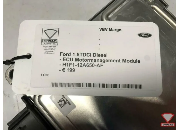 Ford 1.5 TDCI ECU Motormanagement Module H1F1-12A650-AF
