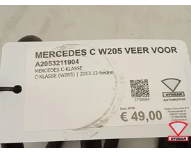 mercedes-c-klasse-w205-veer-schokdemper-voor-a2053211904 — foto 4