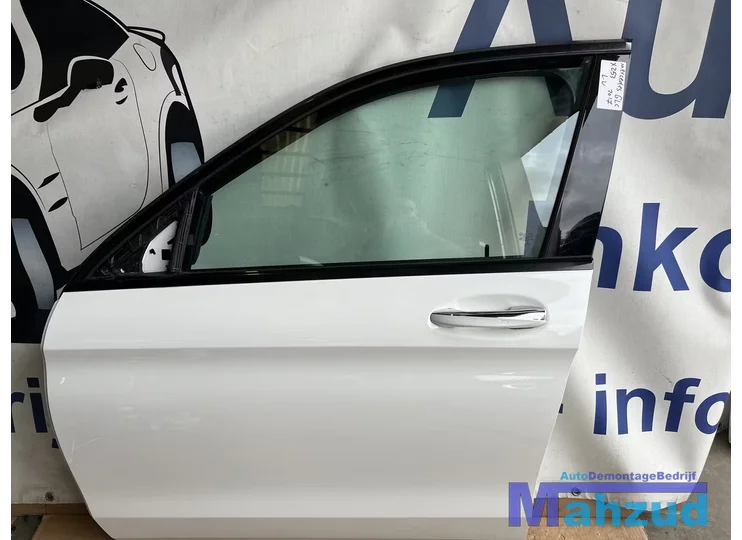 2017 MERCEDES GLC X253 wit Links voor deur portier