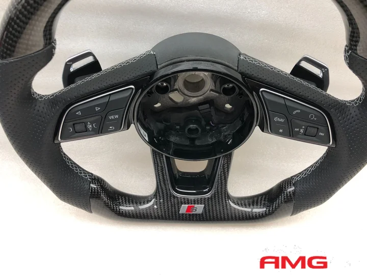 audi-s-line-stuur-8w-a3-s3-rs-s4-rs4-s5-rs5-leer-carbon — foto 6
