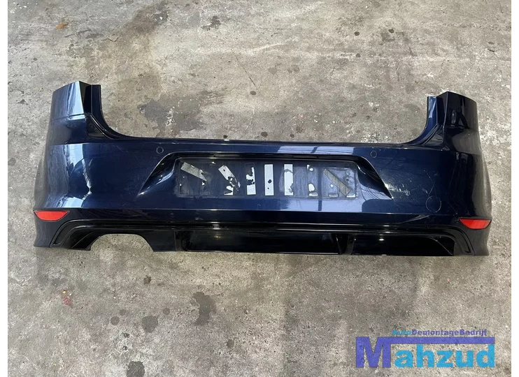 VW GOLF 7 7.5 Facelift Donker blauw achterbumper 2013-2019