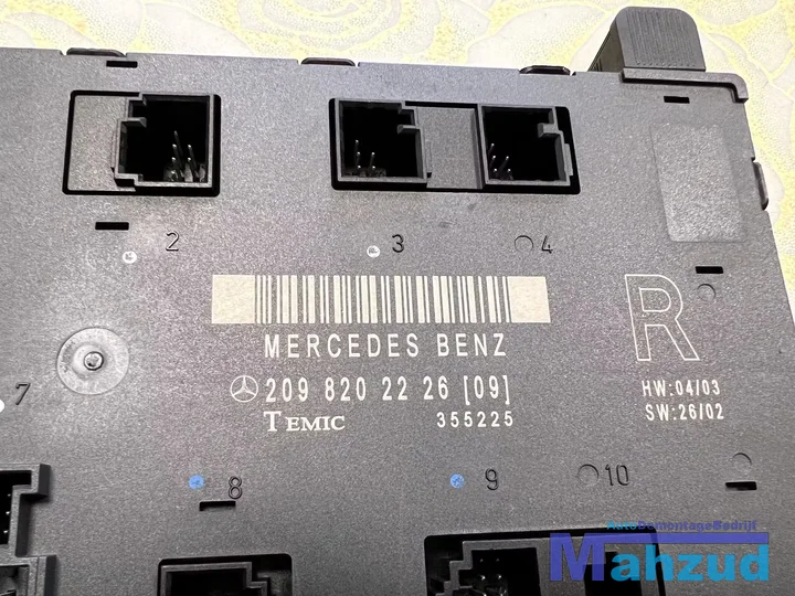 mercedes-clk-w209-cabrio-rechts-deur-module-2098202226-20022010 — foto 2