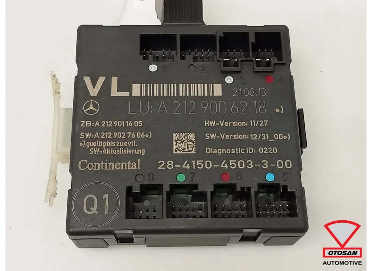 Mercedes C E W204 W212 Portier-Modul Links A2129006218