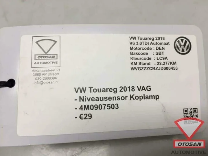 vw-touareg-2018-vag-niveausensor-koplamp-hoogte-4m0907503 — foto 2
