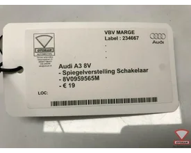 audi-a3-8v-spiegelverstelling-schakelaar-8v0959565m — foto 2