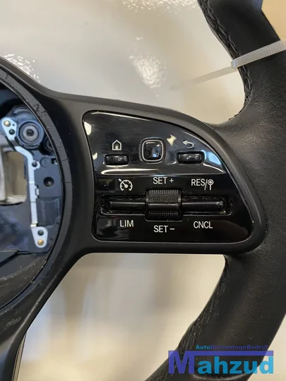 mercedes-a-klasse-w177-zwart-leer-stuurwiel-stuur-2018 — foto 4