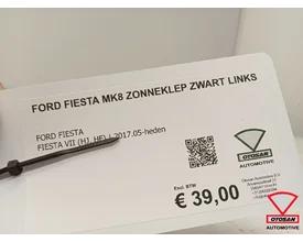 ford-fiesta-mk8-2017-zonneklep-hemel-zwart-links-origineel — foto 3