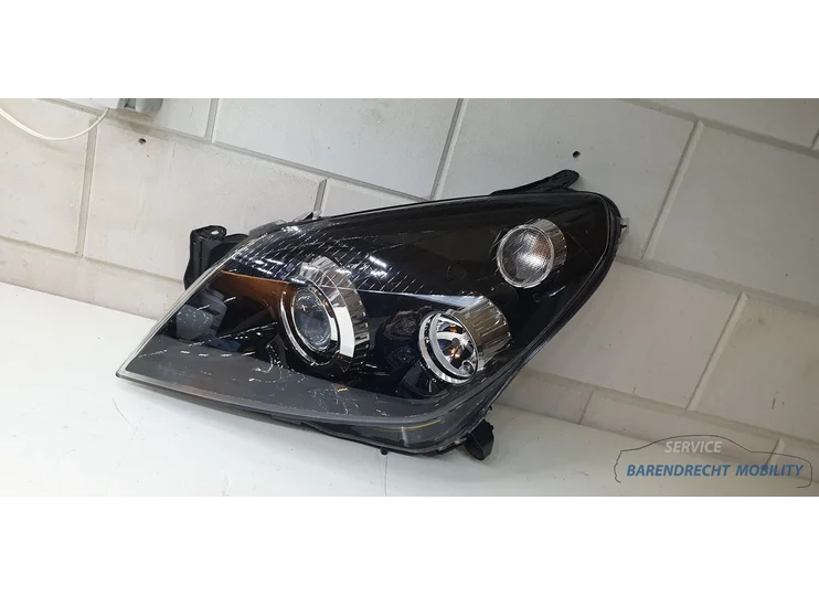 Xenon headlight Opel Astra H 1EL008700-31 left driver's side black inlay original neat condition used 2004/2008
