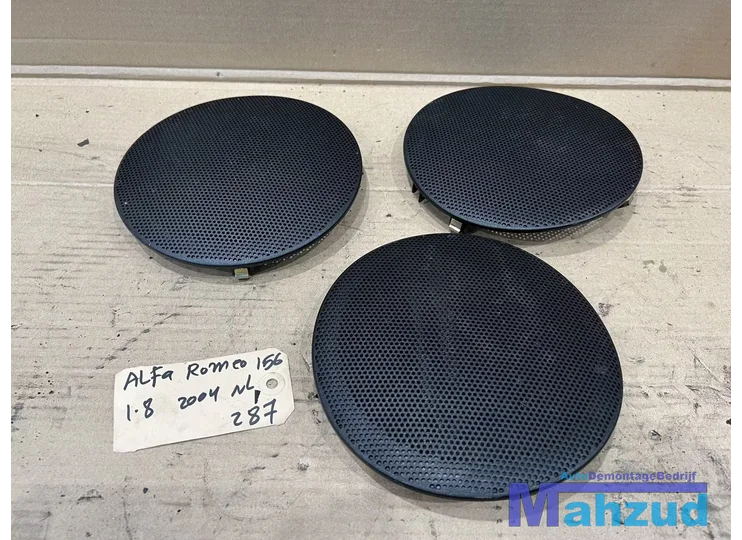 ALFA ROMEO 156 Speaker kap links rechts achter voor 1997-2005