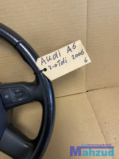 audi-a6-c6-q7-leer-leder-stuur-stuurwiel-met-airbag — foto 2