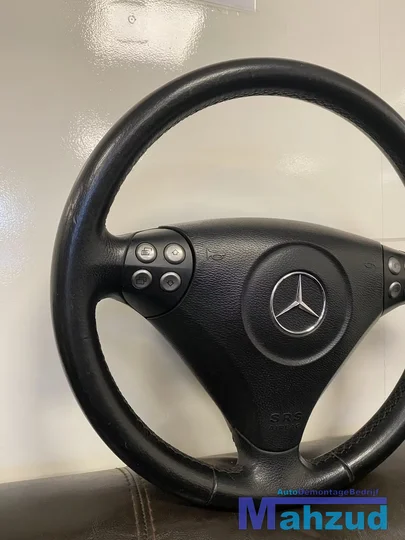 mercedes-w203-c-klasse-r171-slk-stuurwiel-stuur-leer-airbag — foto 2