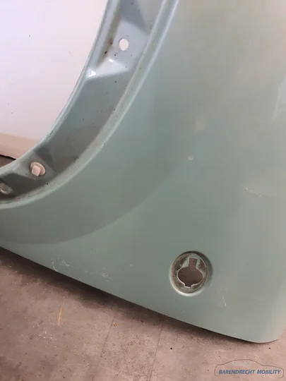 spatbord-links-voor-opel-corsa-c-z388-zeegroen-metallic-zijscherm-lv-origineel-gebruikt-2000-2006 — foto 13