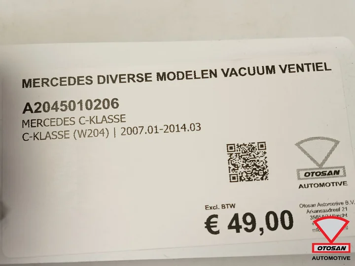mercedes-diverse-modelen-vacuum-ventiel-a2045010206 — foto 2