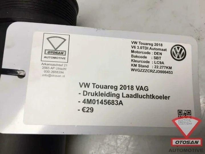 vw-touareg-2018-vag-drukleiding-laadluchtkoeler-4m0145683a — foto 2