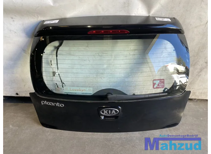 KIA PICANTO 2 Zwart Z1 EQ achterklep 3 deurs 2011-2017