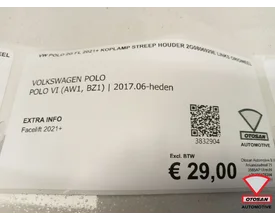 vw-polo-2g-fl-2021-koplamp-streep-houder-2g0806929e-links-origineel — foto 3