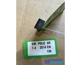 vw-polo-6r-alarmlicht-schakelaar-2009-2017