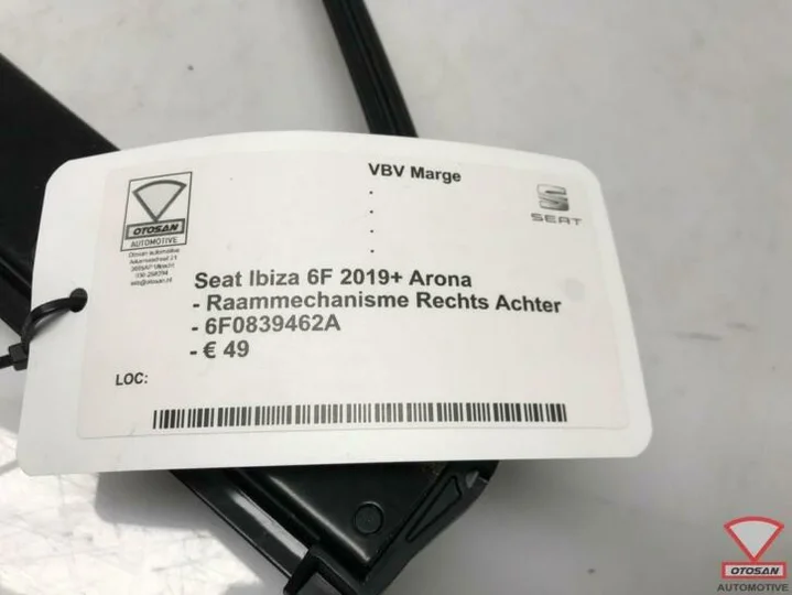seat-ibiza-6f-arona-raammechanisme-rechts-achter-6f0839462a — foto 2