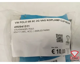 vw-polo-6r-6c-2g-vag-koplamp-houder-clip-nieuw-6r0941511 — foto 3