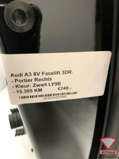 audi-a3-8v-facelift-2017-deur-portier-rechts-3-deurs-ly9b — foto 4