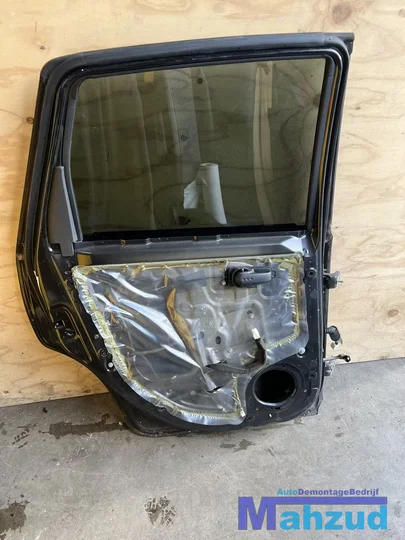 nissan-note-zwart-z11g-links-achter-deur-portier-20052012 — foto 4