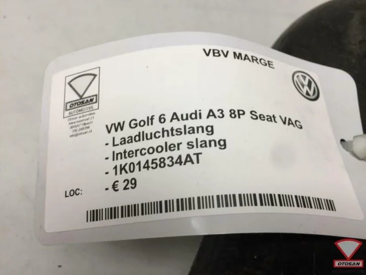 vw-golf-6-audi-a3-8p-vag-intercooler-slang-1k0145834at — foto 2