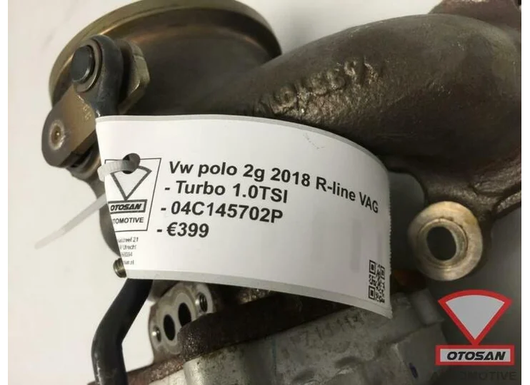 VW Polo 2G 2018 Ibiza Fabia VAG Turbo 1.0TSI 04C145702P