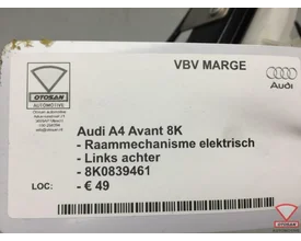 audi-a4-8k-raammechanisme-elekt.-links-achter-8k0839461 — foto 4