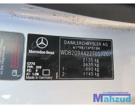 mercedes-clk-200-18-c209-versnellingsbak-automaatbak — foto 2