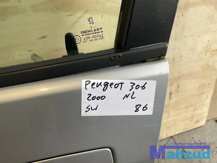 peugeot-306-break-grijs-eycc-links-voor-deur-portier-19942002 — foto 2
