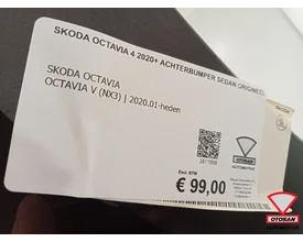 skoda-octavia-4-2020-achterbumper-sedan-origineel — foto 4