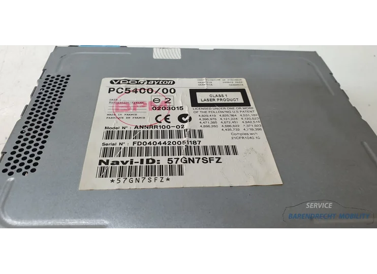 vdo-dayton-pc5400-universeel-navigatie-systeem-annrr10002-navi-nav-multi-media-radio-fm-am-cd-nette-staat-gebruikt-citroen-c5-bmw-e46-3-serie-2001-2002-2003-2004-2005-2006-2007-2008-barendrecht-mobility-service