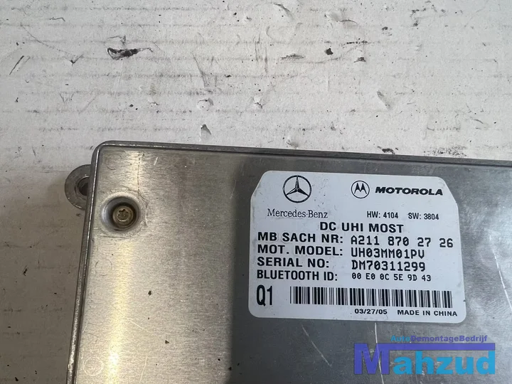 mercedes-slk-r171-bluetooth-module-20052011-a2118702726 — foto 2