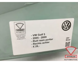 vw-golf-v-5-05-09-ruit-raam-portier-deur-rechts-achter — foto 3